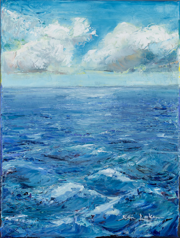 The Ocean on a Calm Day by Robin Luker