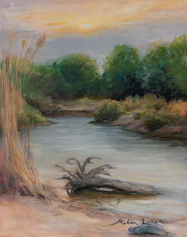 Dusk on the Jordan River by Robin Luker, Image 1.