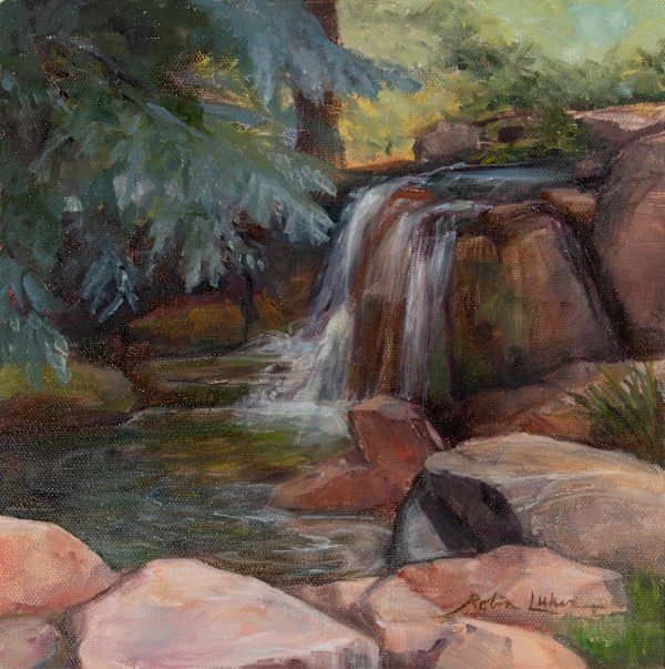 Sandstone Fountain by Robin Luker, Image 1.