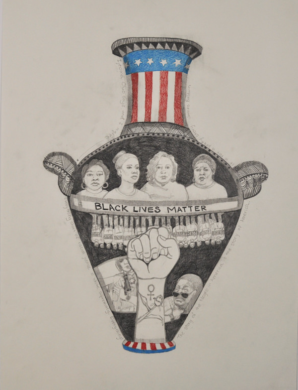 Tragedy Pot: Black Lives Matter by Shannon Maisel