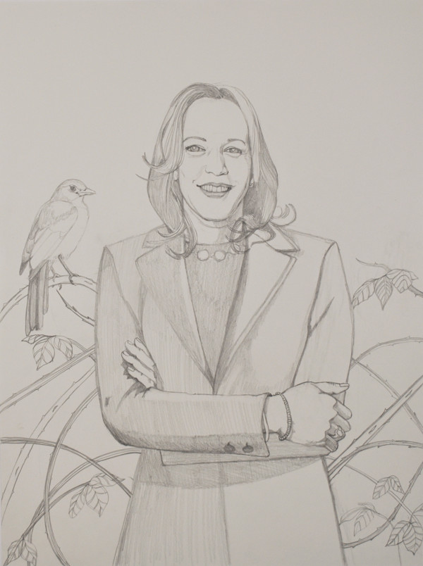 Pantsuit Portrait: Kamala by Shannon Maisel