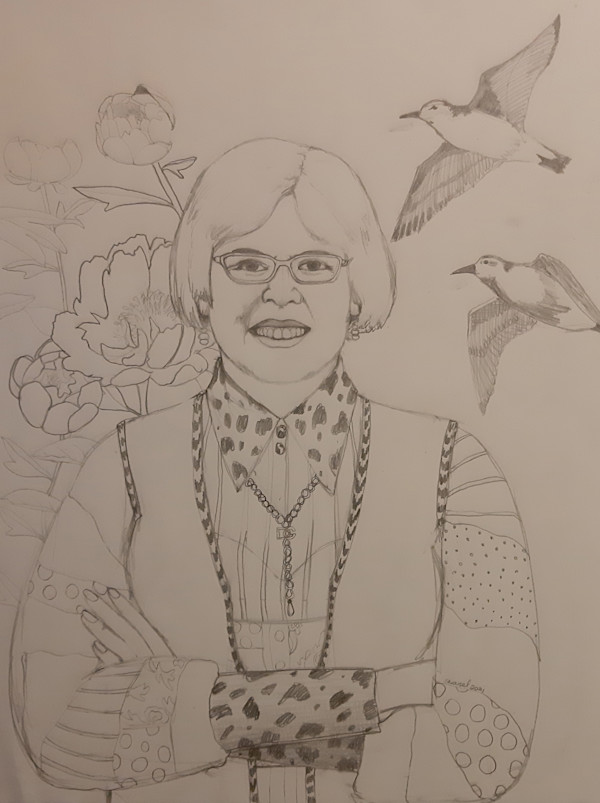 Pantsuit Portrait: Caroline by Shannon Maisel