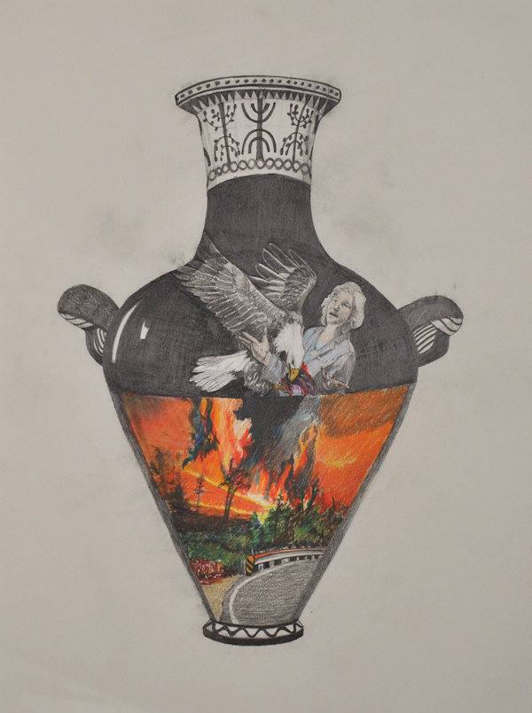 Tragedy Pot: Contemporary Prometheus by Shannon Maisel