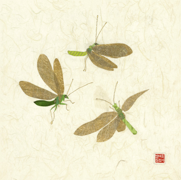 Lacewing Flights I by Eleftheria Easley