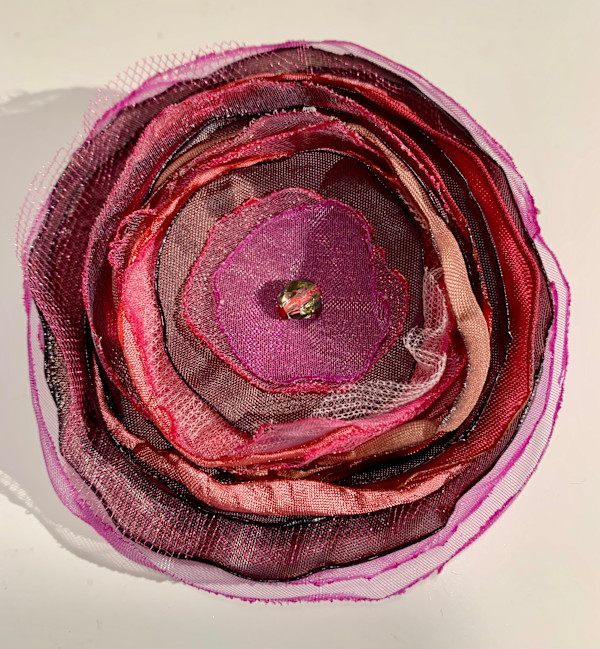 Pinkalicious Flower Pin/Clip by Eleftheria Easley, Image 1.