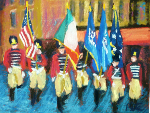 Footguard on Parade by Beth Pite