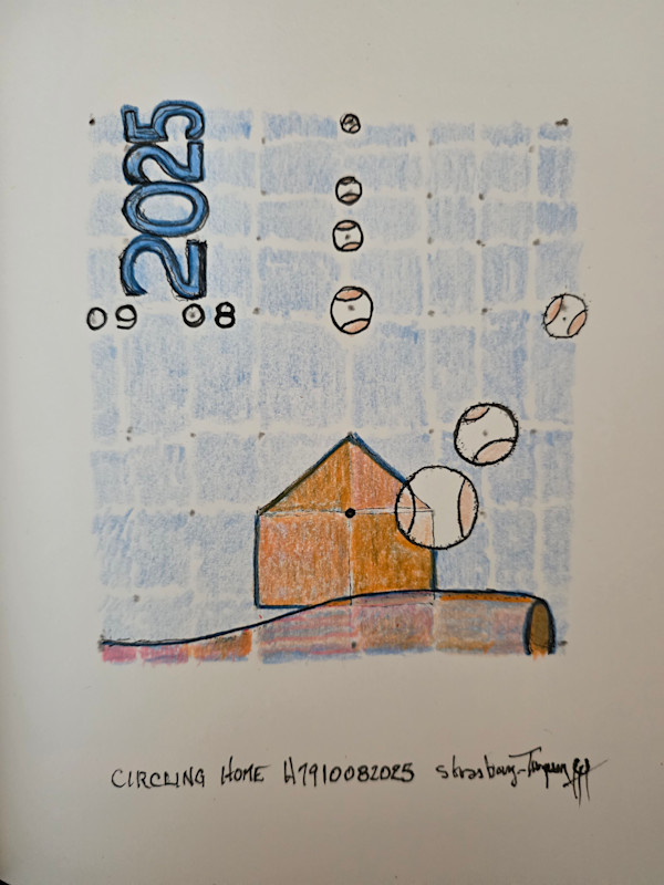 CIRCLING HOME  H7910082025 by HB Barry Strasbourg-Thompson BFA
