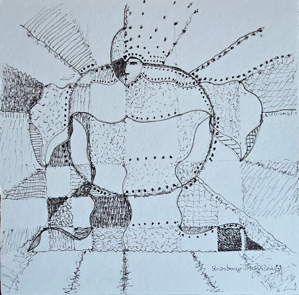 sketch for END GAME     H7928112025 by HB Barry Strasbourg-Thompson BFA