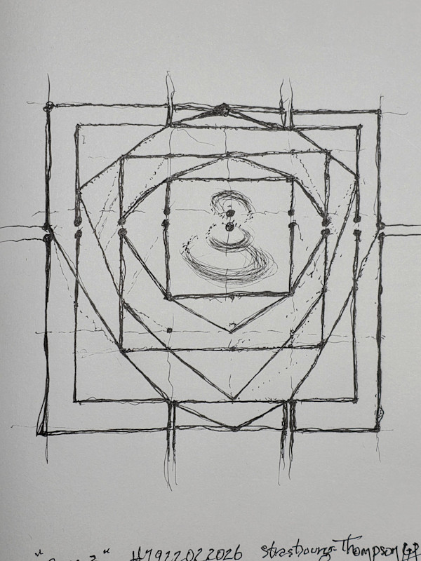 Life is very, very complex (2 × 3)    H7922022026 by HB Barry Strasbourg-Thompson BFA, Image 5.