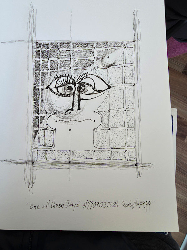 ONE OF THOSE DAYS.  H7908032026 by HB Barry Strasbourg-Thompson BFA, Image 2.