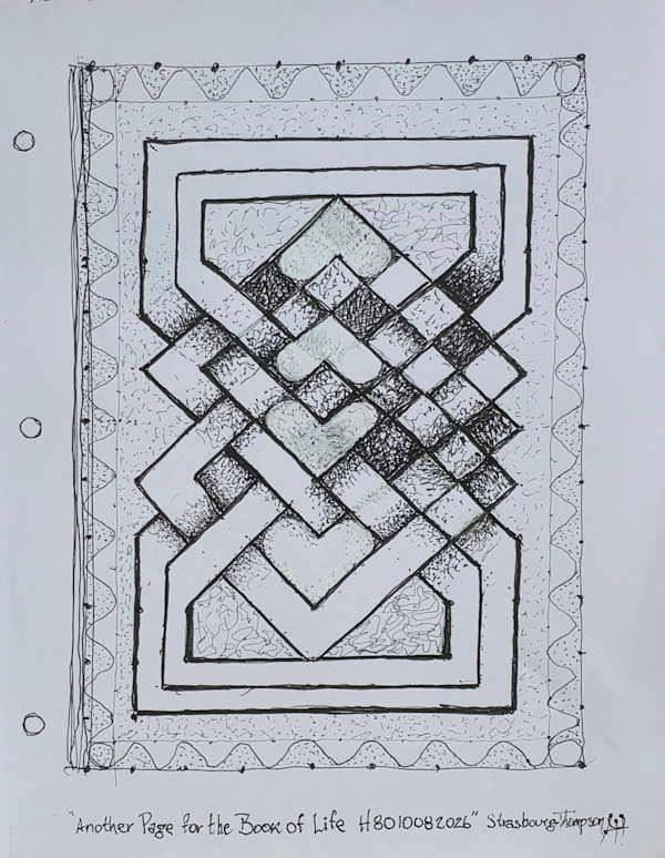 "Another Page For The Book of Life  H8010082026" by HB Barry Strasbourg-Thompson BFA, Image 1.