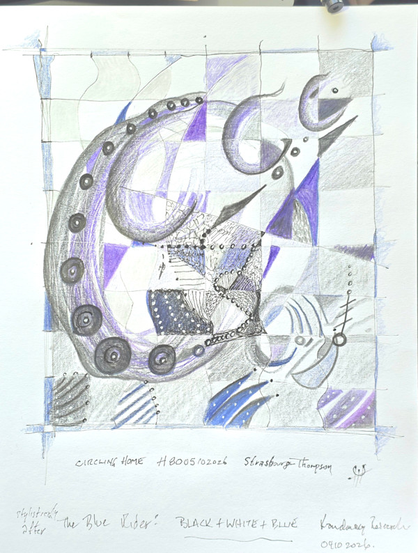 Circling Home. H8005102026 by HB Barry Strasbourg-Thompson BFA, Image 1.