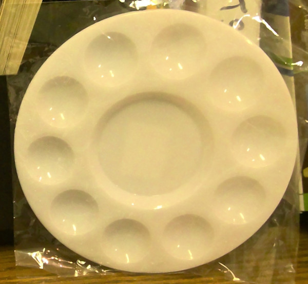 Palette 7" White by HB Barry Strasbourg-Thompson BFA