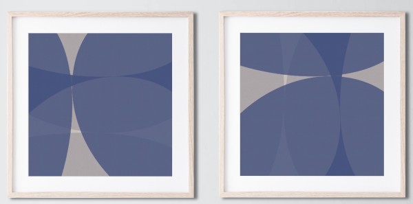 Untitled VI Diptych by Lisa Javery