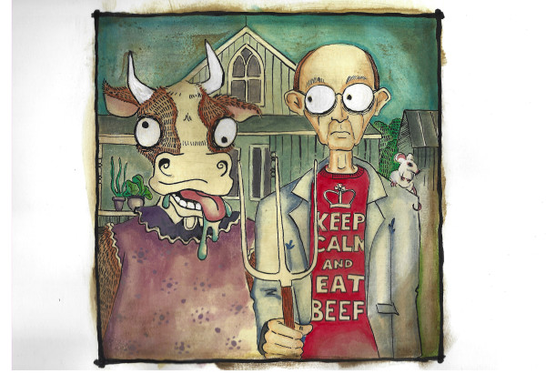 Mad Cow by Andrew Joseph Weibel
