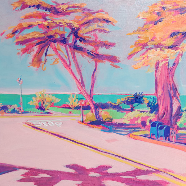Del Mar - 15th Street View - 2024 by Kate Joiner