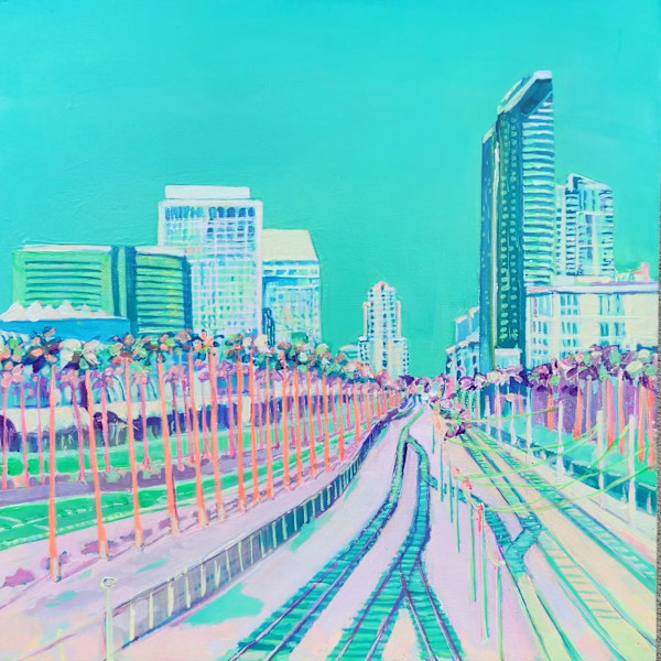 Harbor Drive Pedestrian Bridge by Kate Joiner