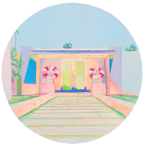 Palm Springs Door # 20 by Kate Joiner