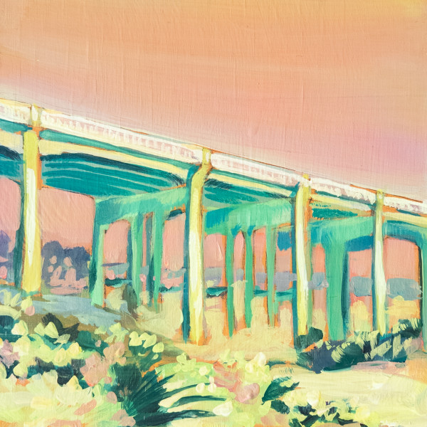 Bridge at Torrey Pines # 5 by Kate Joiner