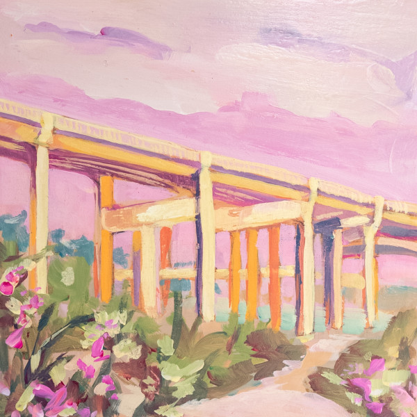 Bridge at Torrey Pines # 6 by Kate Joiner