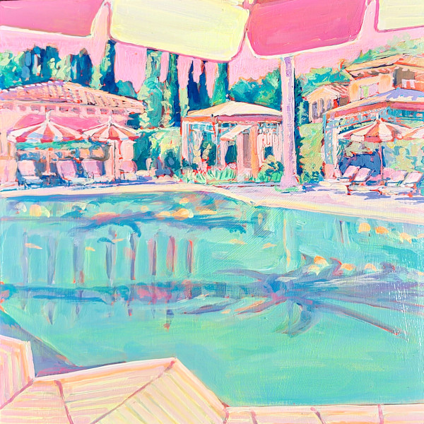 Grand Del Mar Pool, No.  1 by Kate Joiner