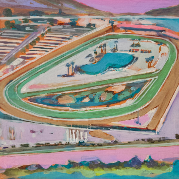 Race Track View - 2024 by Kate Joiner