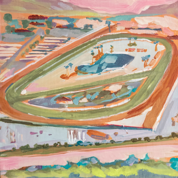 Race Track View - 2022 by Kate Joiner