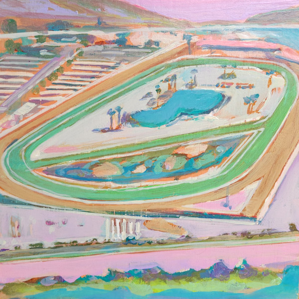 Race Track View - 2024 by Kate Joiner