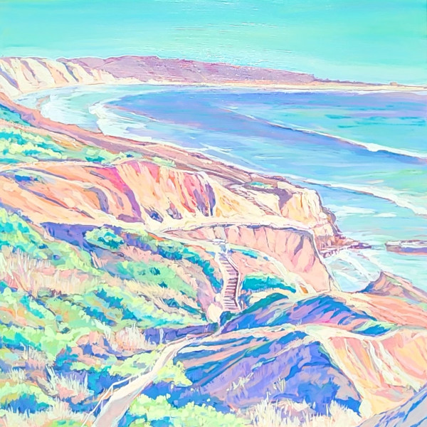 Stairway to Heaven, Torrey Pines - 2024 by Kate Joiner