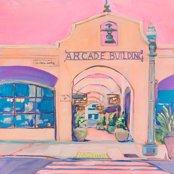 Arcade Building, La Jolla by Kate Joiner