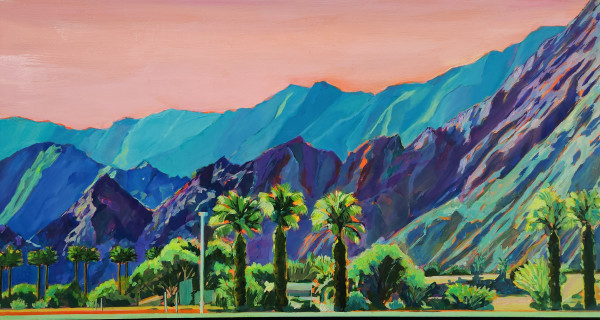 Eisenhower Mountains, Indian Wells by Kate Joiner