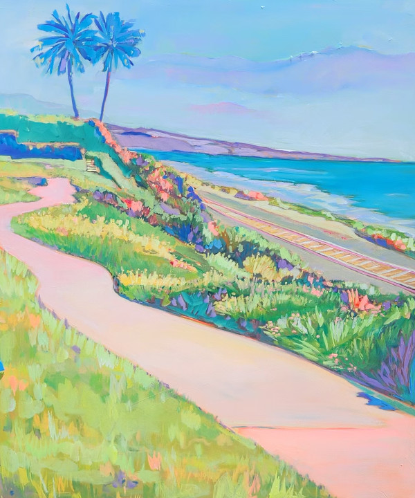 Wave Crest View, Seagrove Park , Del Mar by Kate Joiner