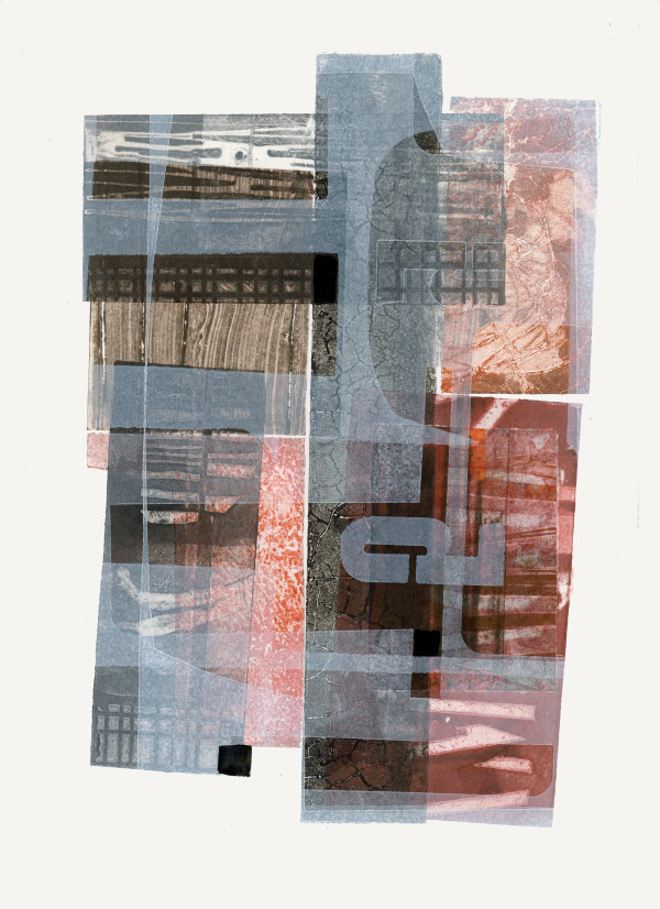 Palimpsest Composition #10 by Sally Hirst