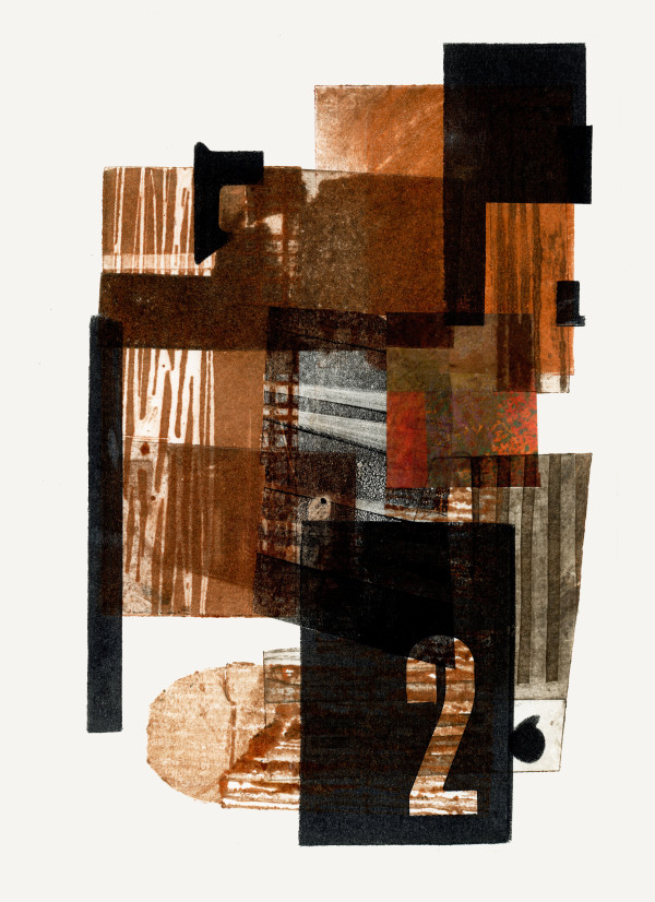 Palimpsest Composition #11 by Sally Hirst