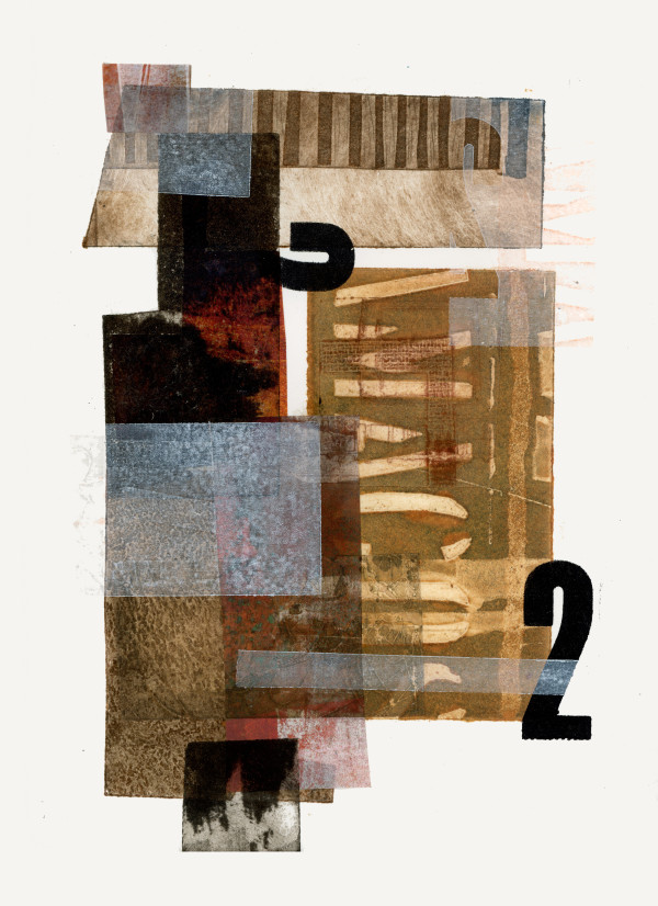 Palimpsest Composition #12 by Sally Hirst