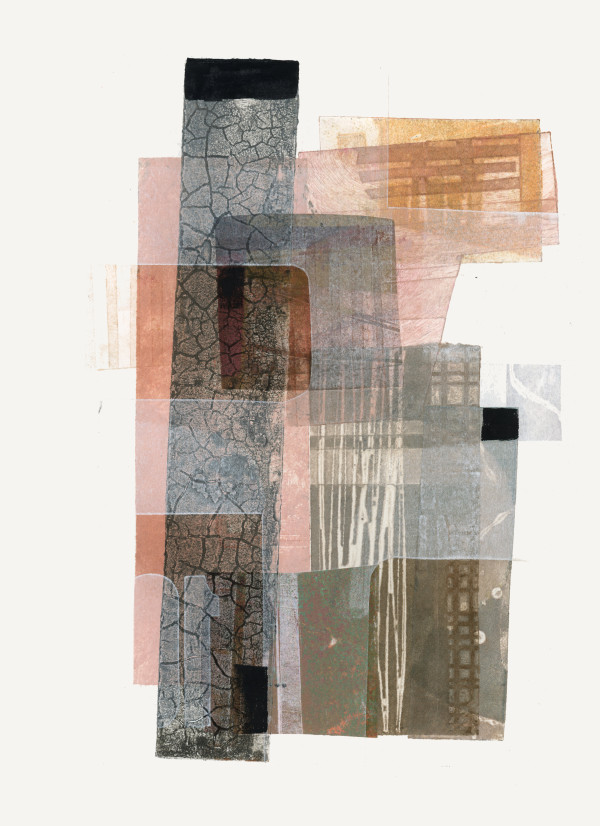 Palimpsest Composition #3 by Sally Hirst