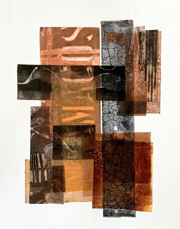 Palimpsest Composition #2 by Sally Hirst