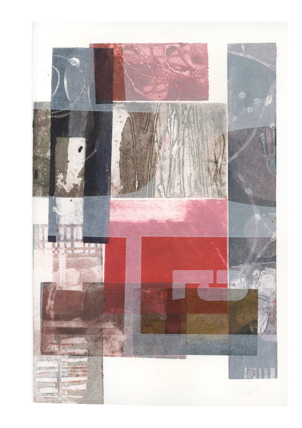 Palimpsest Composition #1 by Sally Hirst