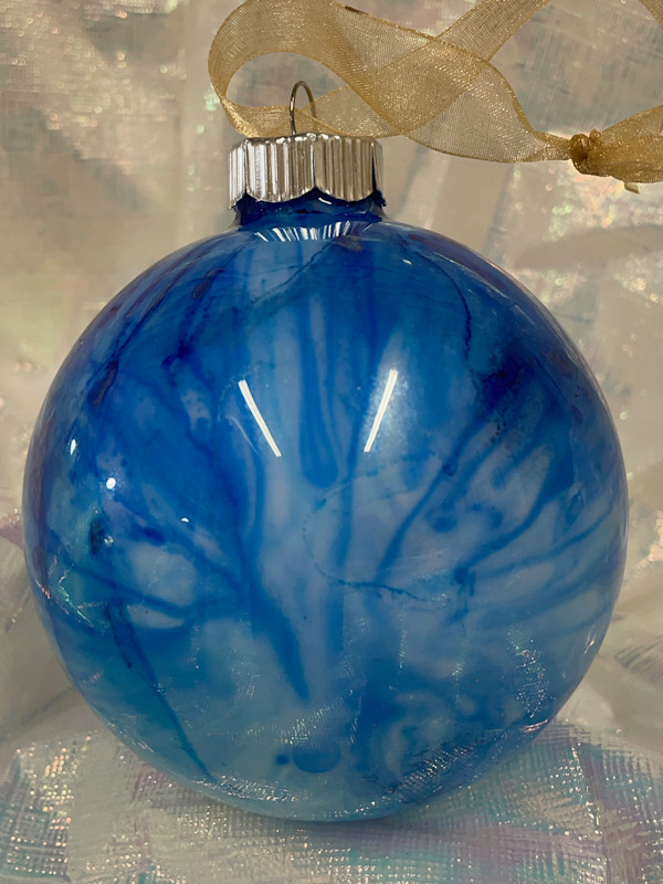 LP-21 - 4" 2024 Peace Ornament by Charity Kracher