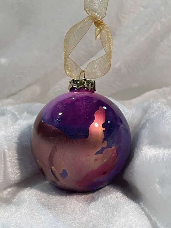 3" Peace Ornament #22 by Charity Kracher