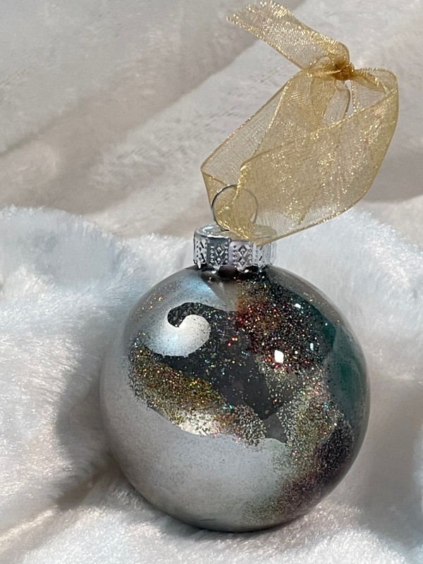 2" Peace Ornament #26 by Charity Kracher