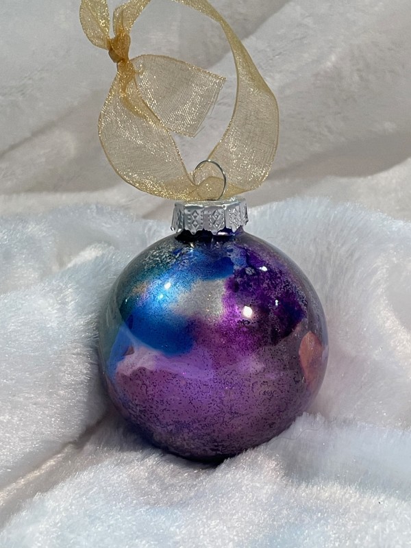 2" Peace Ornament #28 by Charity Kracher