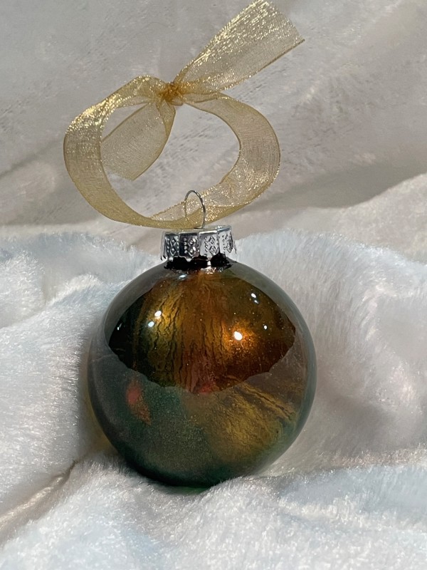 2" Peace Ornament #31 by Charity Kracher