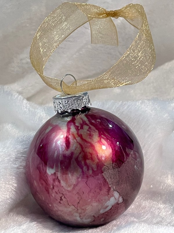 2" Peace Ornament #35 by Charity Kracher