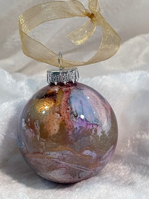 2" Peace Ornament #36 by Charity Kracher