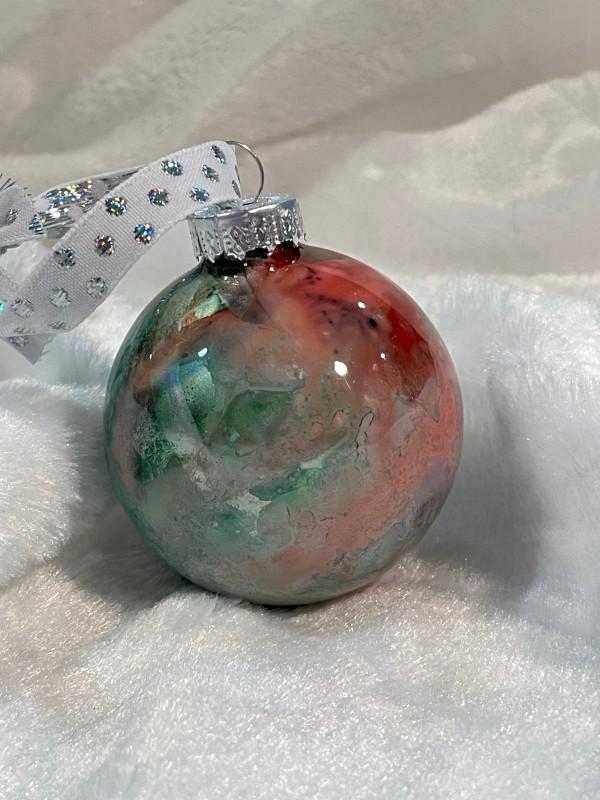 2" Peace Ornament #46 by Charity Kracher