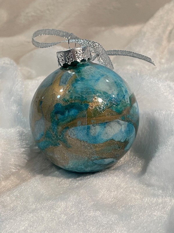 2" Peace Ornament #52 by Charity Kracher