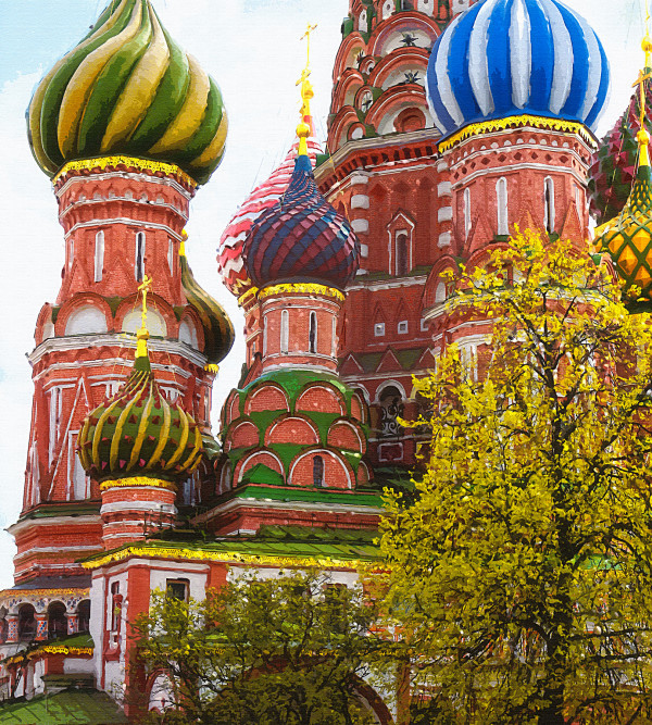 Saint Basil's Cathedral by Lewis Jackson