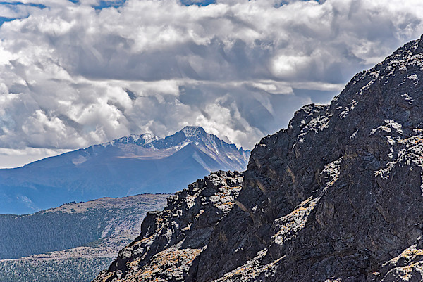 View of Long's Peak, from Mountain Chapin by Lewis Jackson