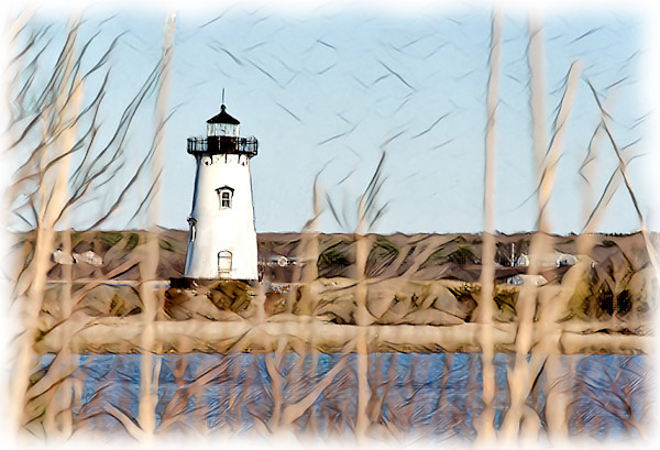 Edgartown Lighthouse by Lewis Jackson